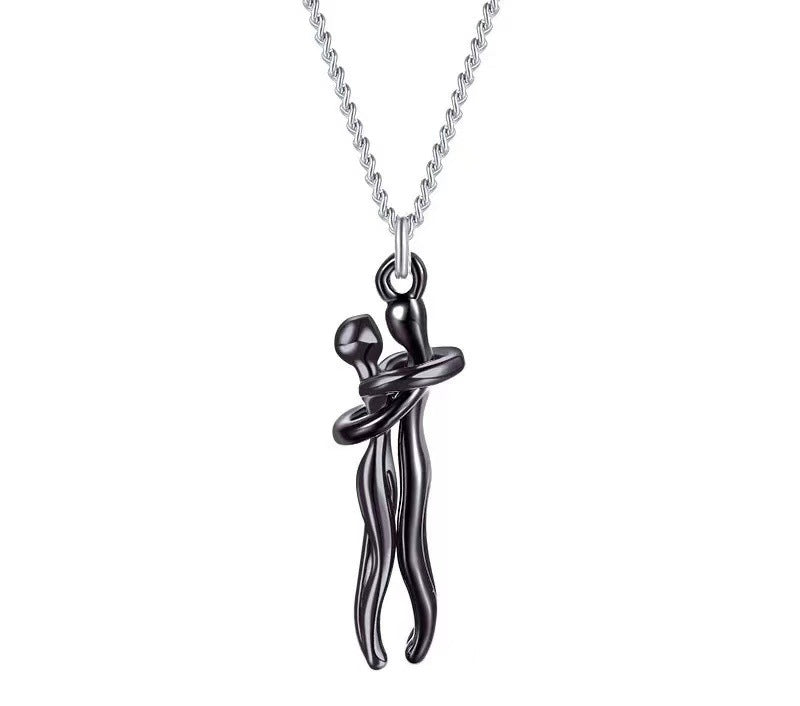 Wholesale Boy and girl hugging couple pendant